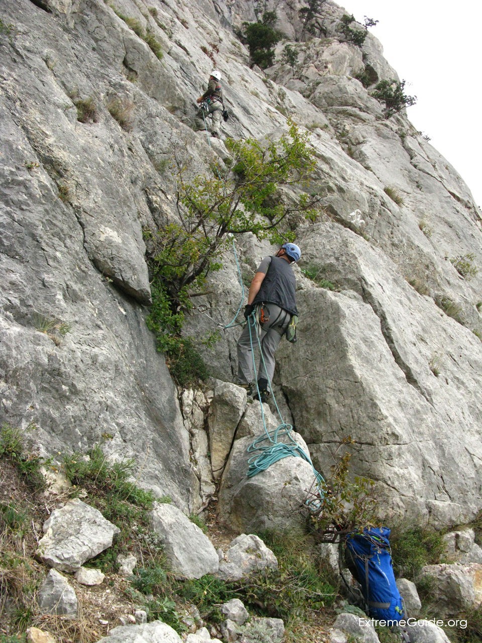 "Вилка" первая веревка