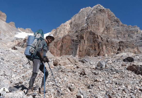 Фанские горы. Часть 3. Перевал Мирали (5060 м) и знакомство с вершиной Чимтарга (5494 м).