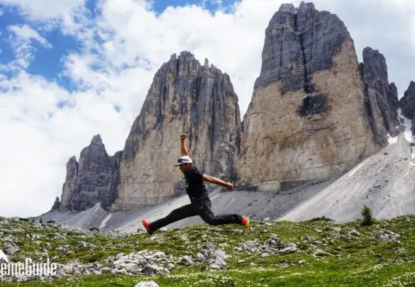 Trekking in Dolomites, Italy