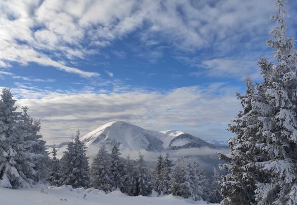 Сходження на Говерлу взимку, 1 день