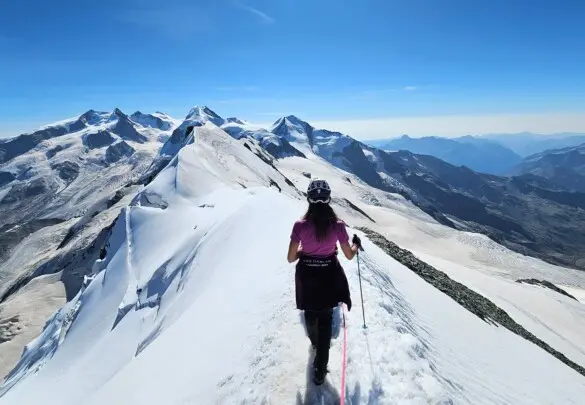 «Спагетті тур» Траверс масиву Монте Роза (4634 м), Альпи