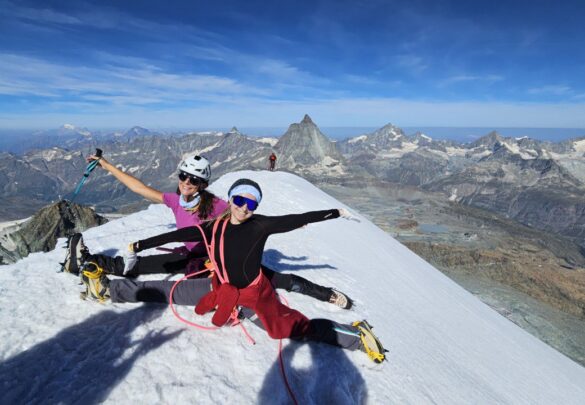 Traverse Monte Rosa massive