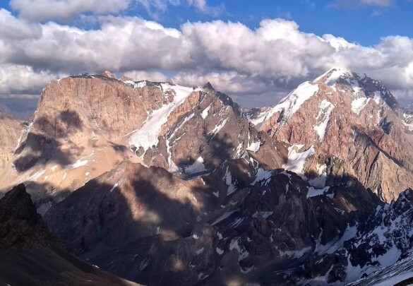 Сходження на пік Чимтарга, 5489 м + пік Енергія, 5120 м